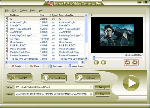 preview video
